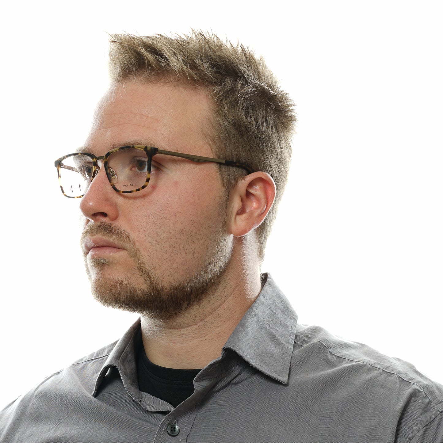 Police Brille VPL684 741M 52 Herren