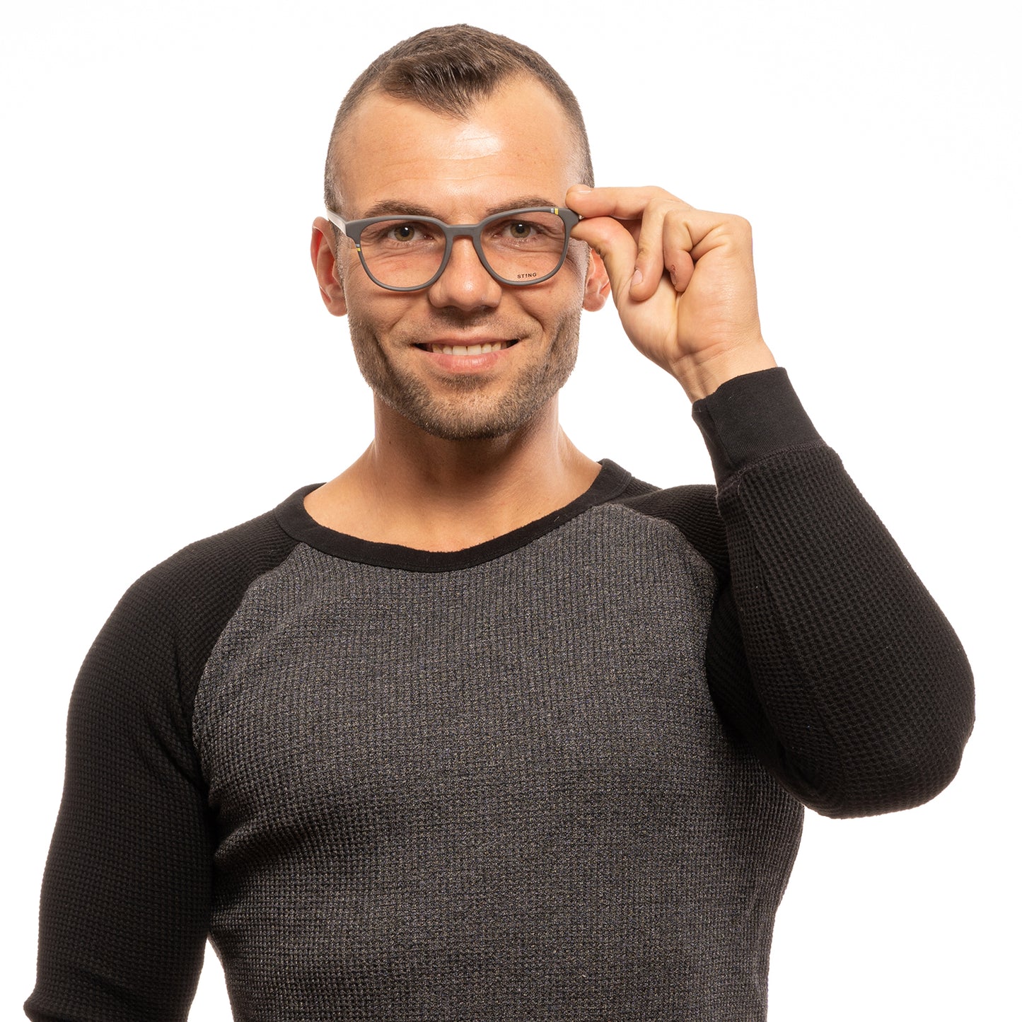 Sting Brille VST302 0L46 52 Unisex Grau