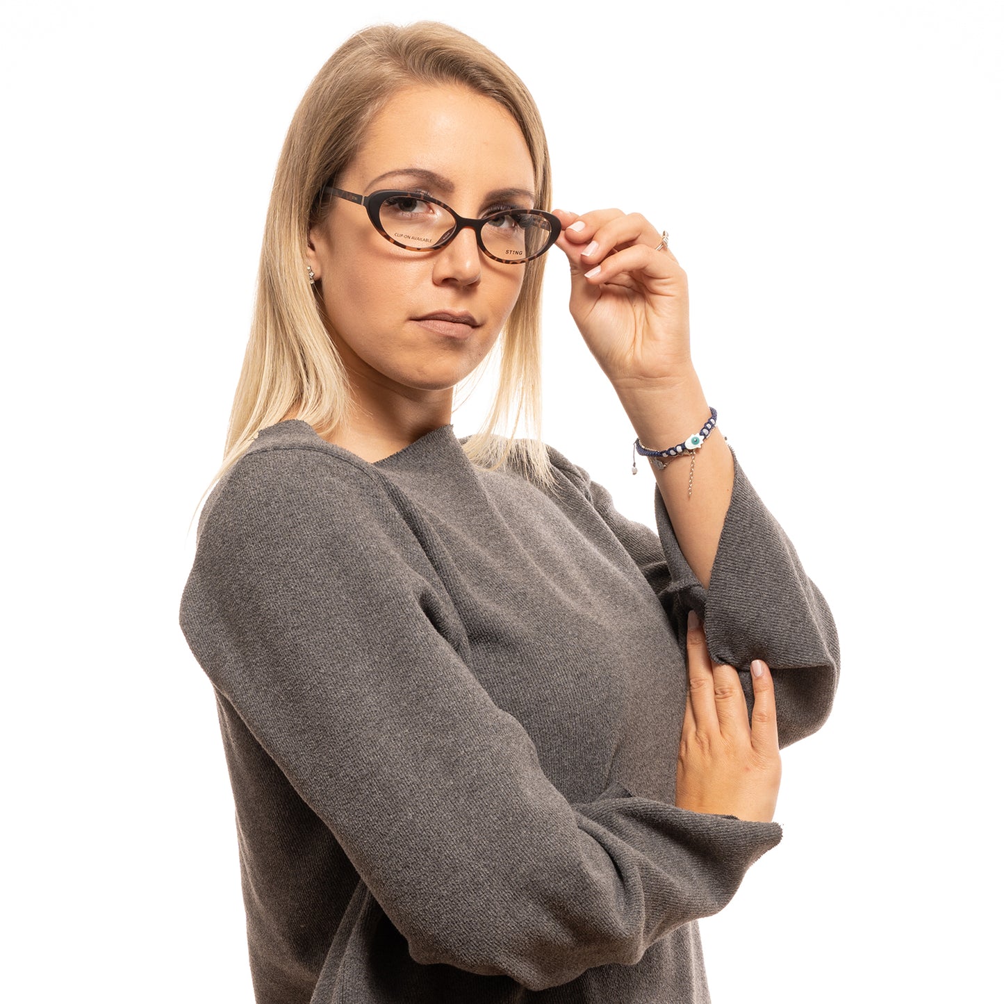 Sting Brille VST334 0878 53 Damen Braun - Watchshop24.eu