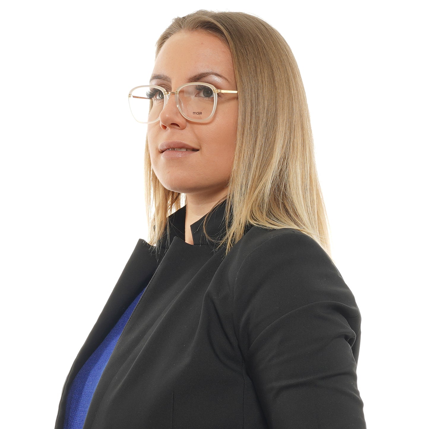 Maje Brille MJ1012 640 52 Damen Weiß