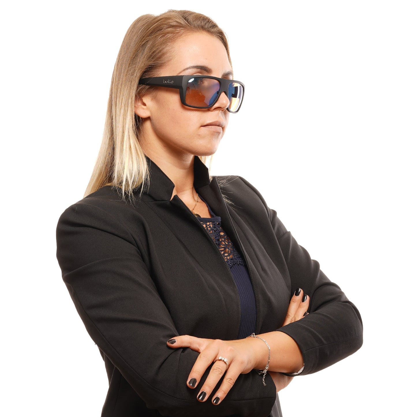 Bolle Sonnenbrille 12639 Falco 135 Unisex Schwarz - Watchshop24.eu