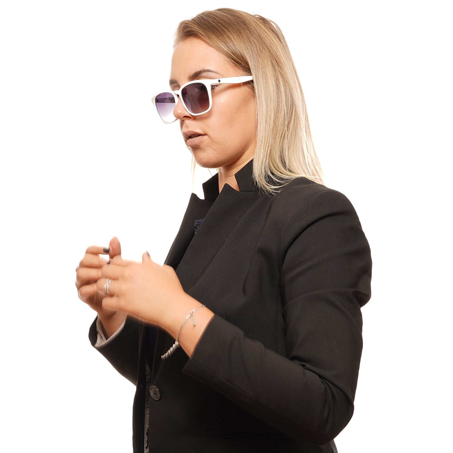 Spy Sonnenbrille 6700000000003 Cooler 55 Unisex Weiß