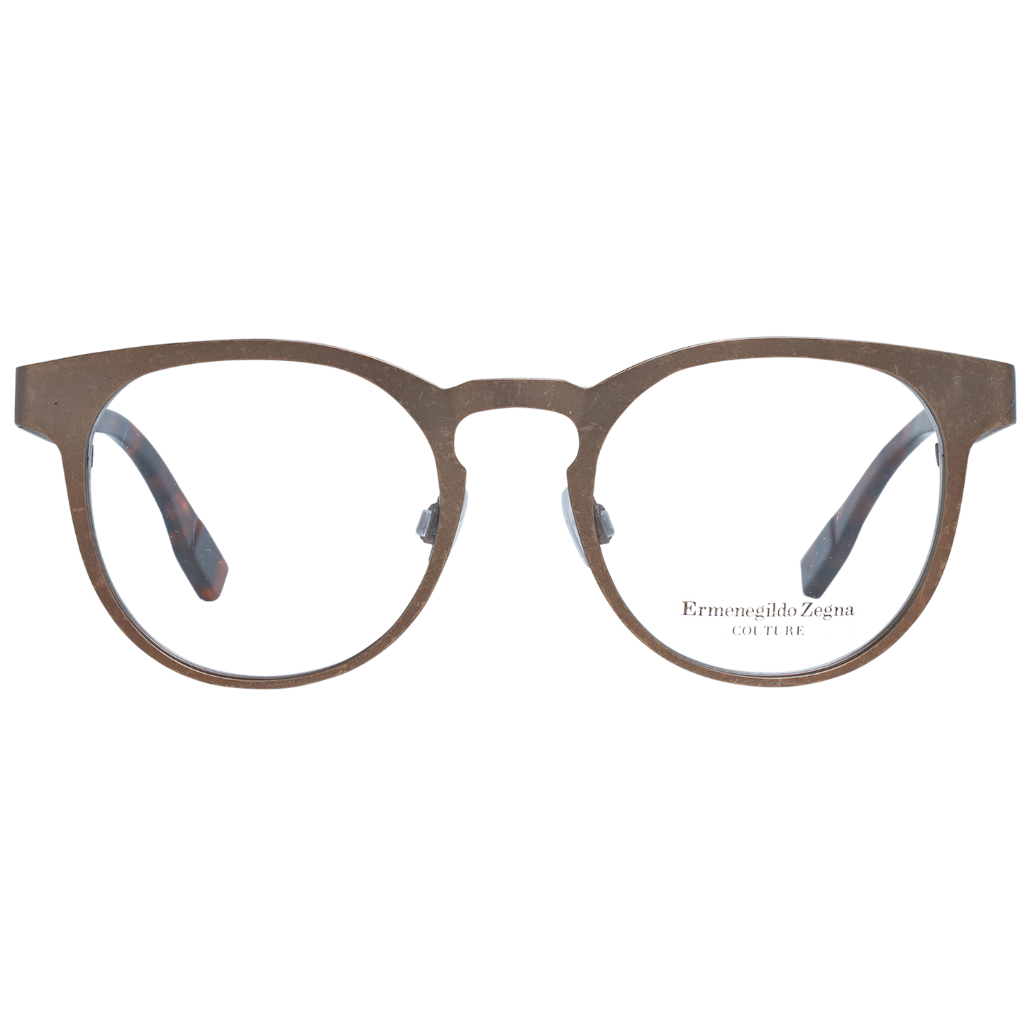 Zegna Couture Brille ZC5003 48 034 Titan Herren Bronze