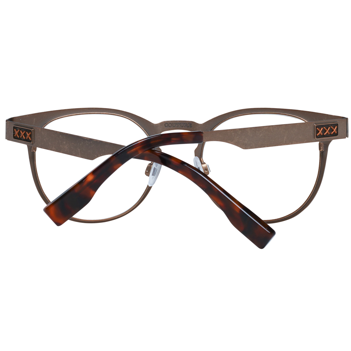 Zegna Couture Brille ZC5003 48 034 Titan Herren Bronze