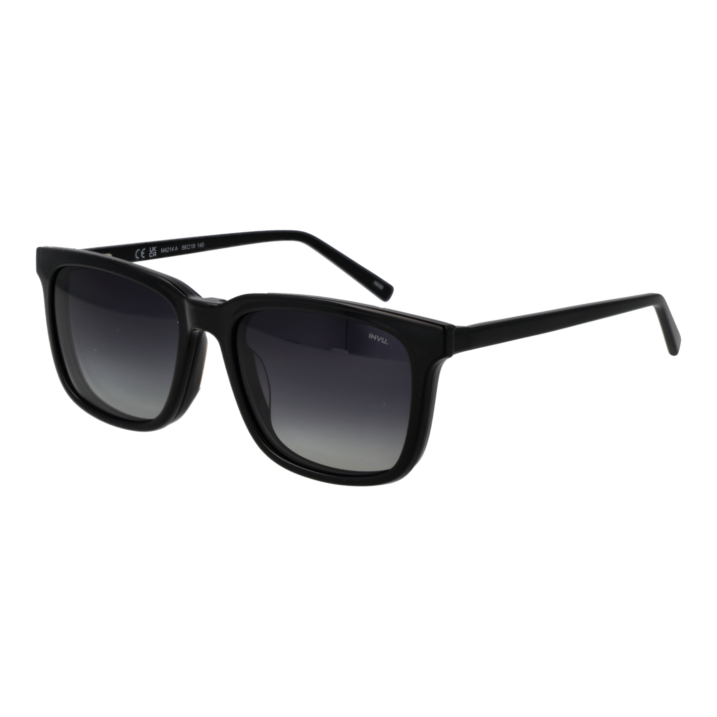 Invu Frames with Sunglasses-Clips M4214 A 56