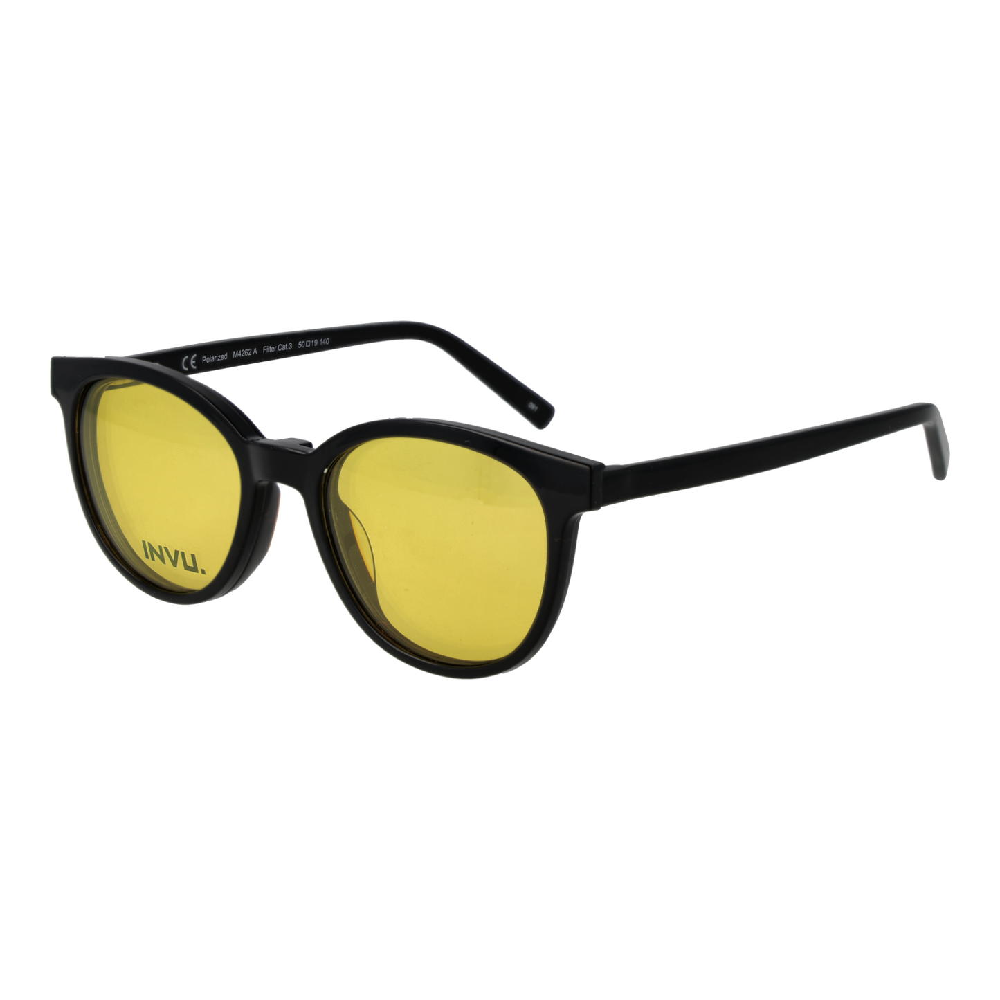 Invu Frames with Sunglasses-Clips M4262 A 50
