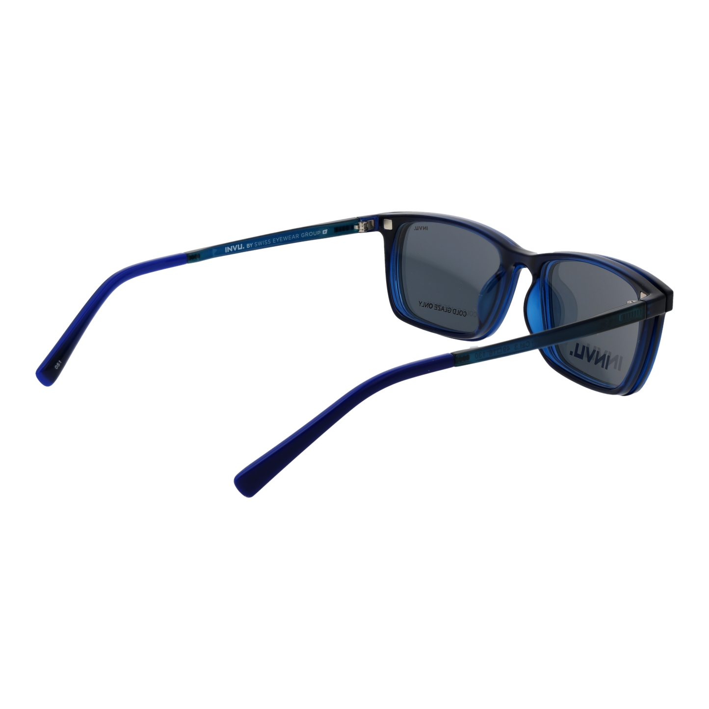 Invu Frames with Sunglasses-Clips M4003 F 49