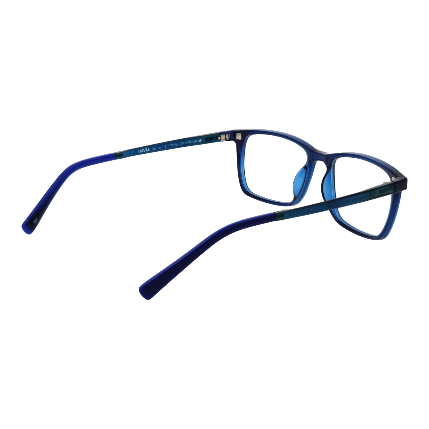 Invu Frames with Sunglasses-Clips M4003 F 49