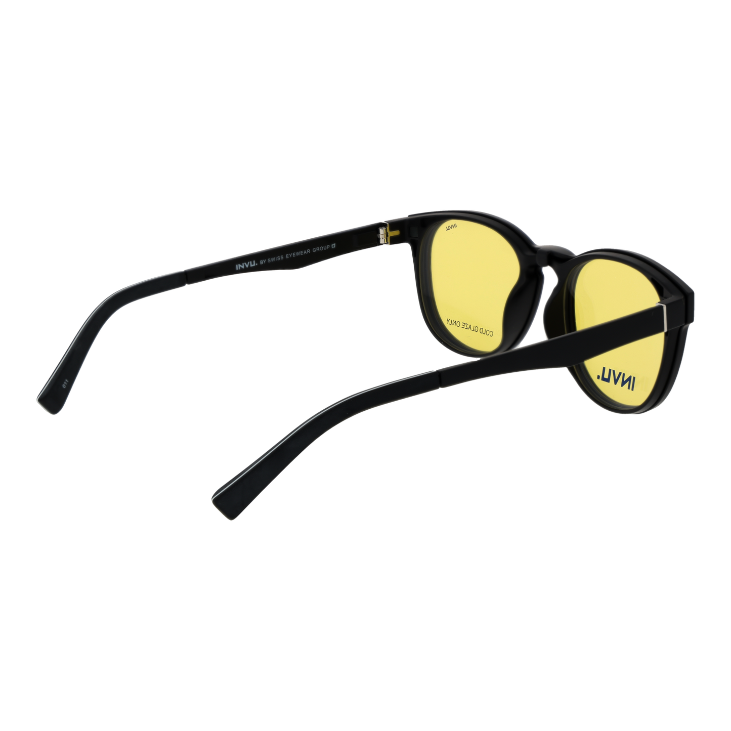 Invu Frames with Sunglasses-Clips M4103 AY 50
