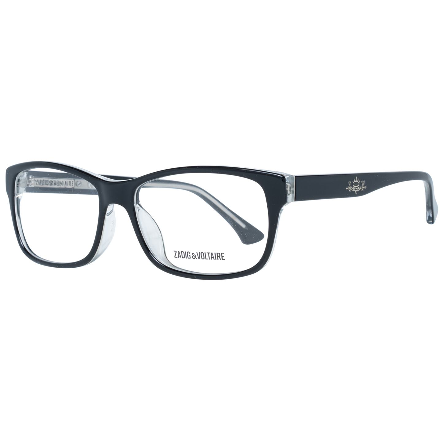 Zadig & Voltaire Brille VZV016 0Z32 54 Unisex Schwarz - Watchshop24.eu