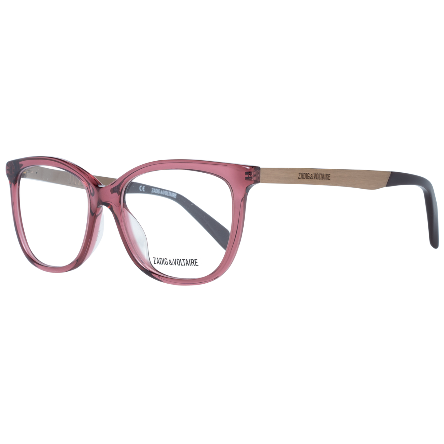 Zadig & Voltaire Brille VZV085 096D 52 Damen Rot
