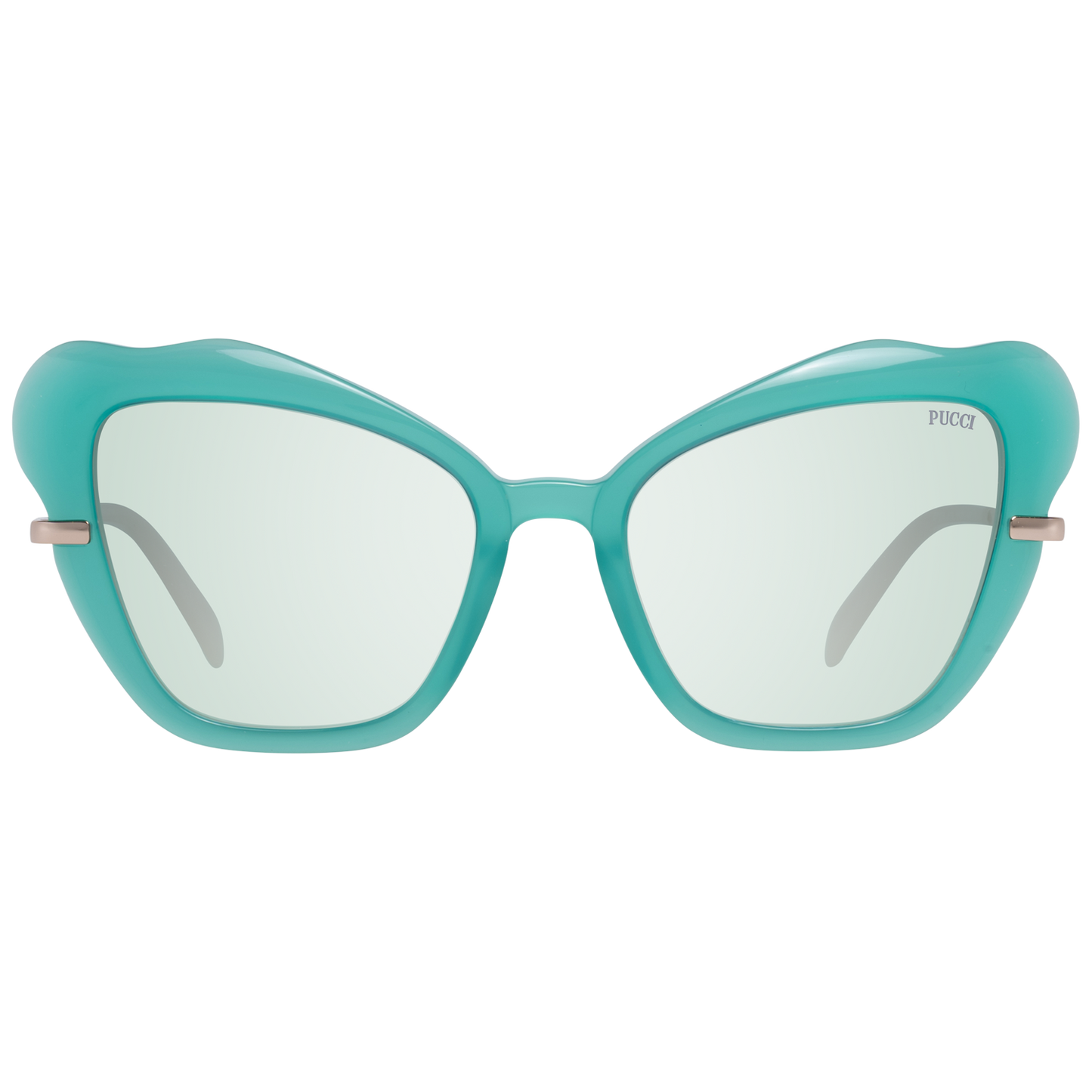 Emilio Pucci Sonnenbrille EP0135 87B 55 Damen Türkis