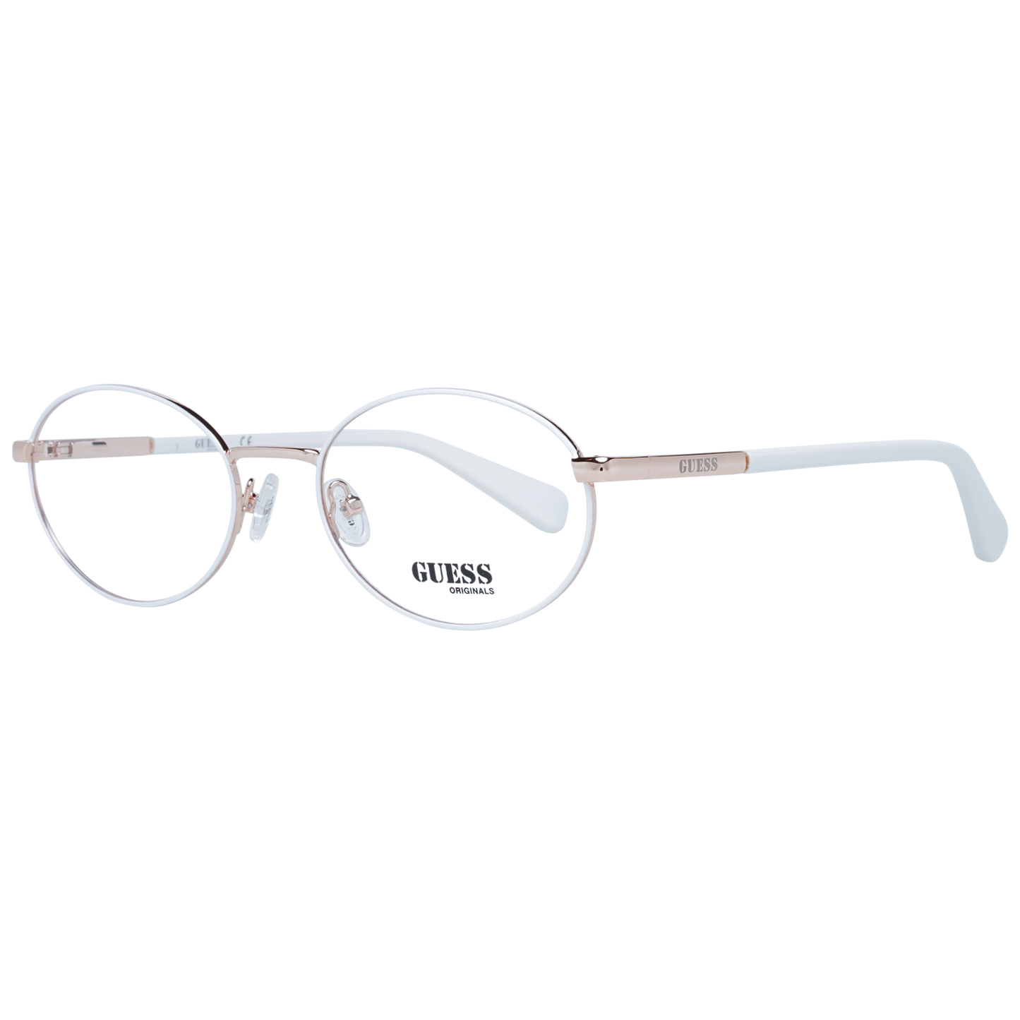 Guess Brille GU8239 024 55 Unisex Weiß