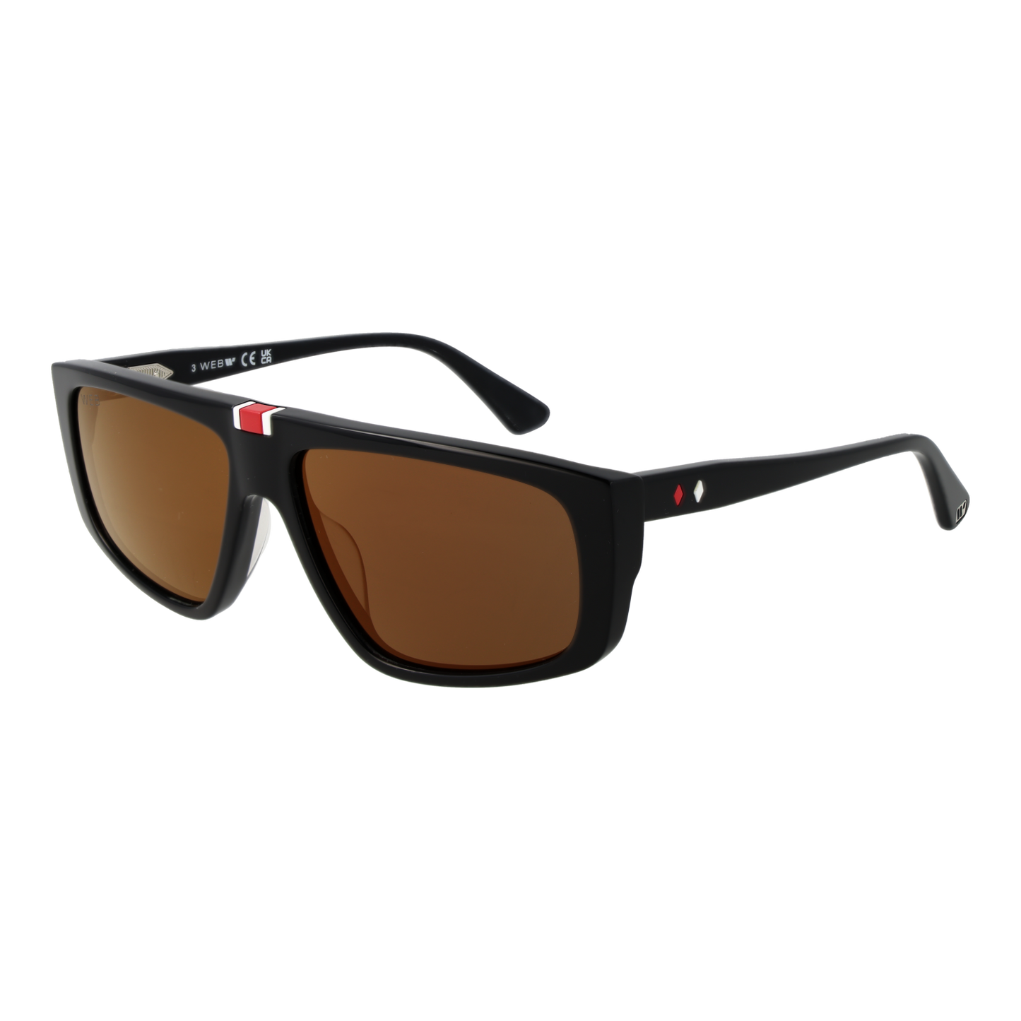 Web Sunglasses WE0358 01A 58