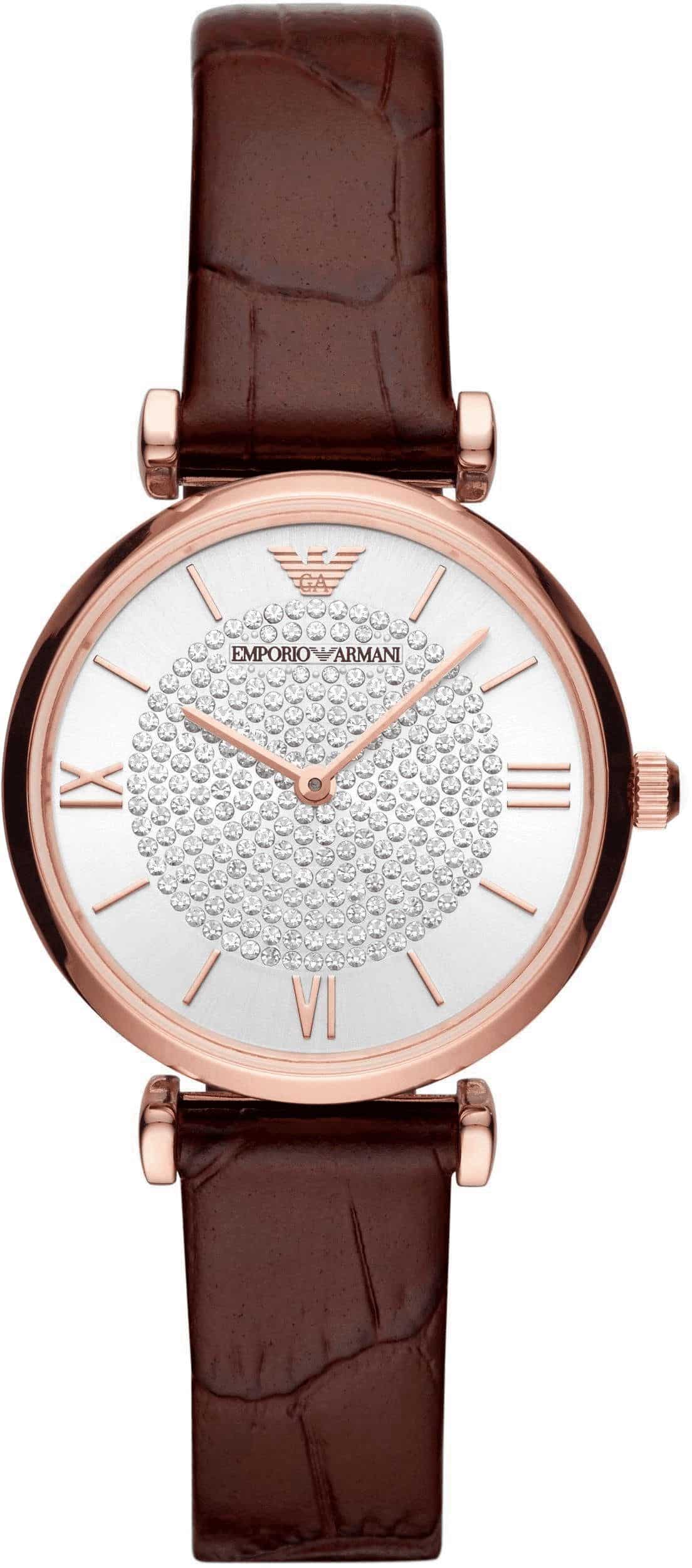 Emporio Armani AR11269 Damenuhr Bordeaux - Watchshop24.eu