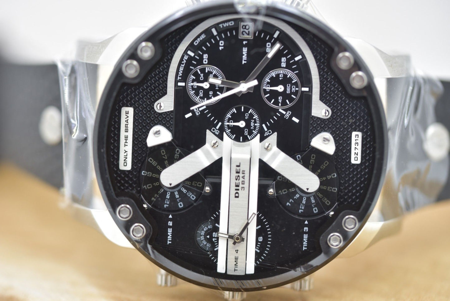 Diesel Mr.Daddy DZ7313 Herren Schwarz - Watchshop24.eu