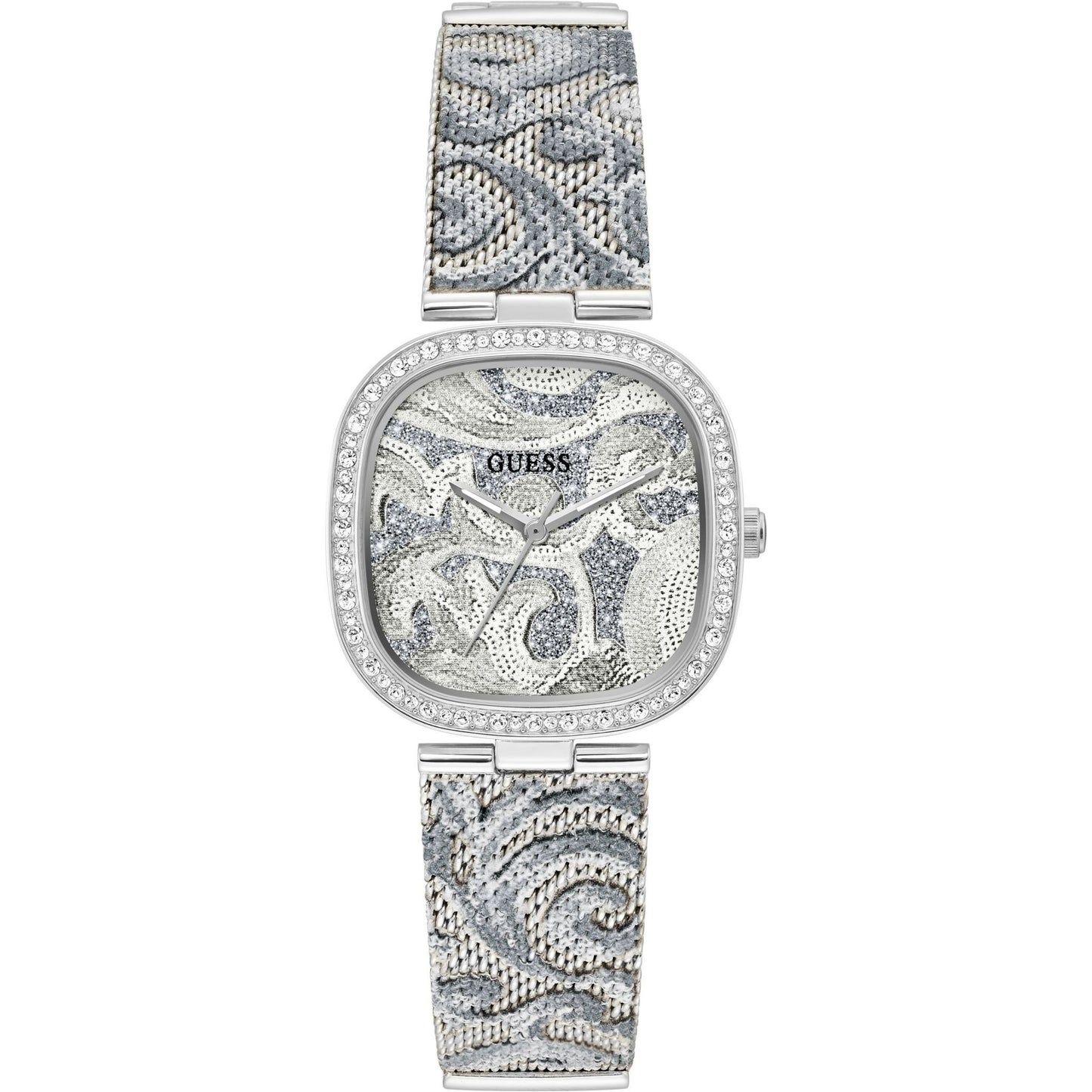 Guess GW0304L1 Quarzuhr Tapestry Silber - Watchshop24.eu