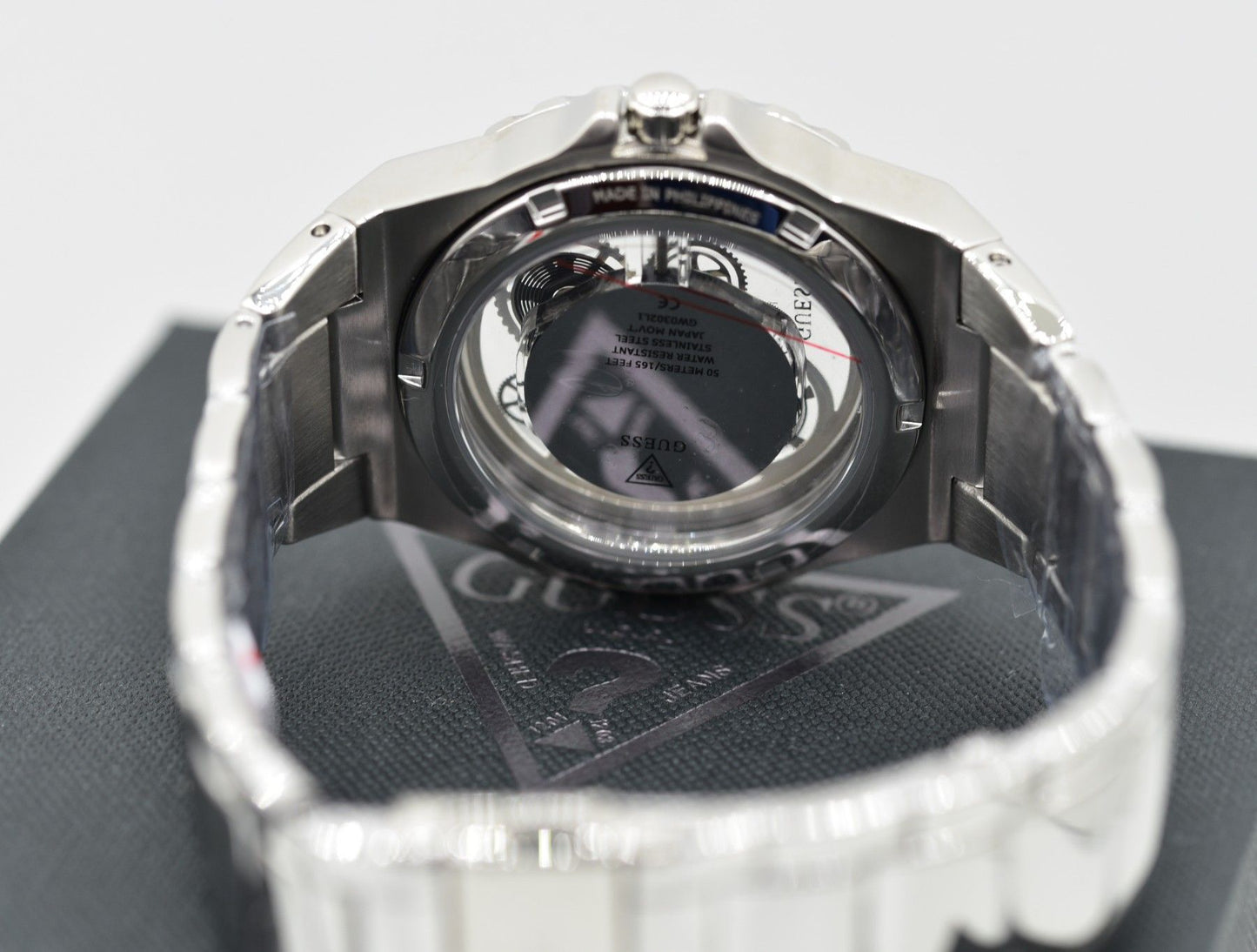 Guess GW0302L1 Quarzuhr Reveal Silber - Watchshop24.eu