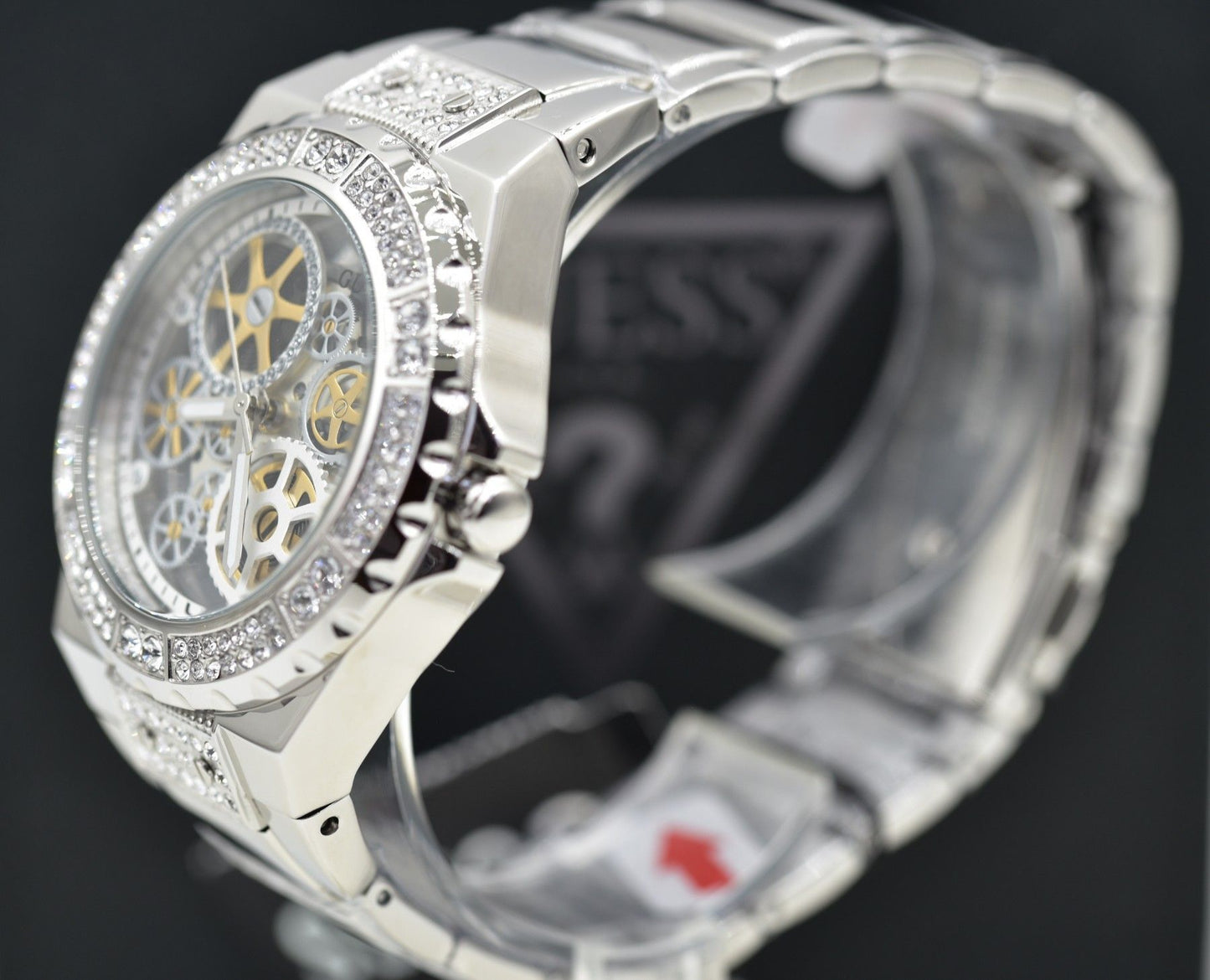 Guess GW0302L1 Quarzuhr Reveal Silber - Watchshop24.eu