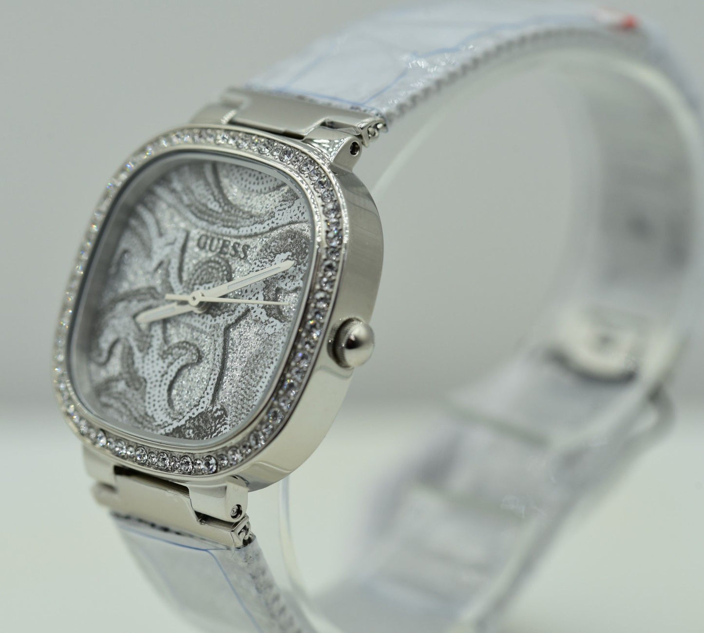 Guess GW0304L1 Quarzuhr Tapestry Silber - Watchshop24.eu