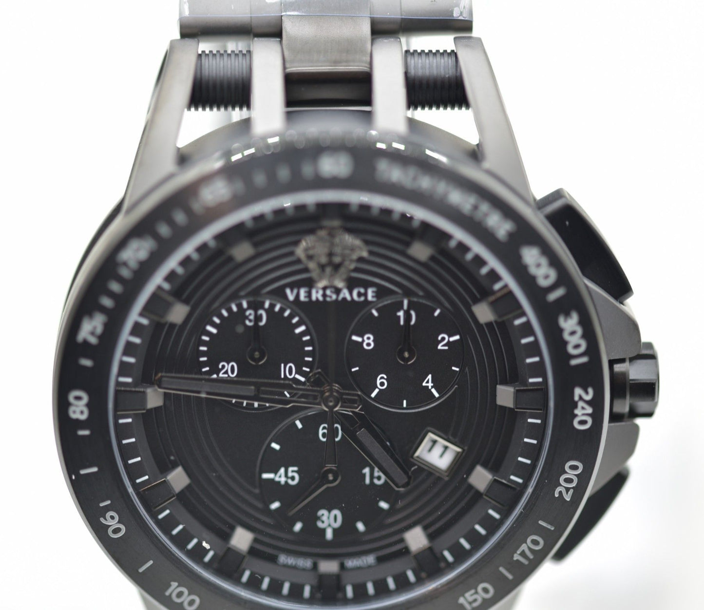 Versace VE3E00921 Sport Tech Herrenuhr Chronograph - Watchshop24.eu