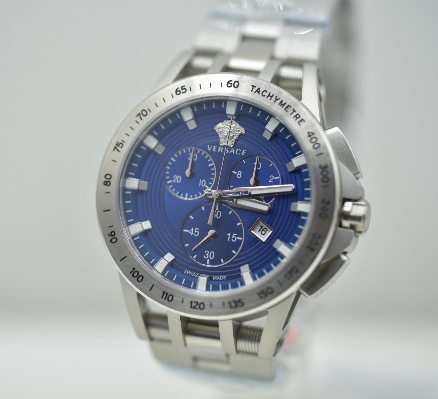 Versace VE3E00521 Sport Tech Herrenuhr Chronograph - Watchshop24.eu