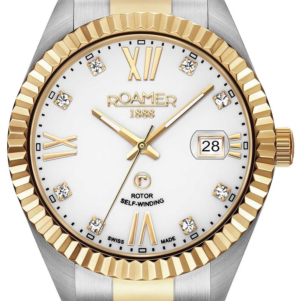 Roamer Primeline Daydate 981666 48 29 90 Automatik - Watchshop24.eu