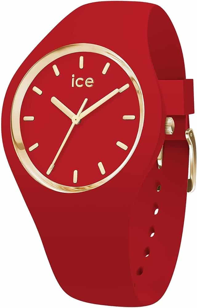 Ice Watch 016264 ICE glam colour Red Women's wristwatch with silicon strap Medium - Watchshop24.eu