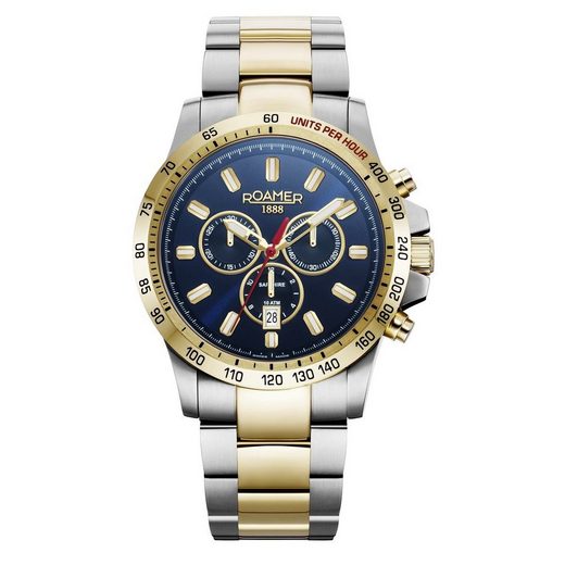 Roamer Chronograph Quarz 861837 47 45 20 Rimini Edelstahl - Watchshop24.eu