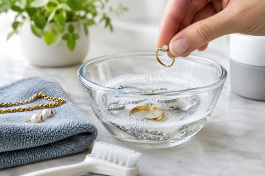 Schmuck sicher zuhause reinigen: So gelingt der Glanz