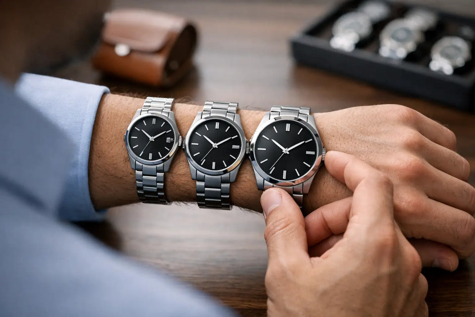 Wie groß sollte eine Herrenuhr sein? Größenratgeber