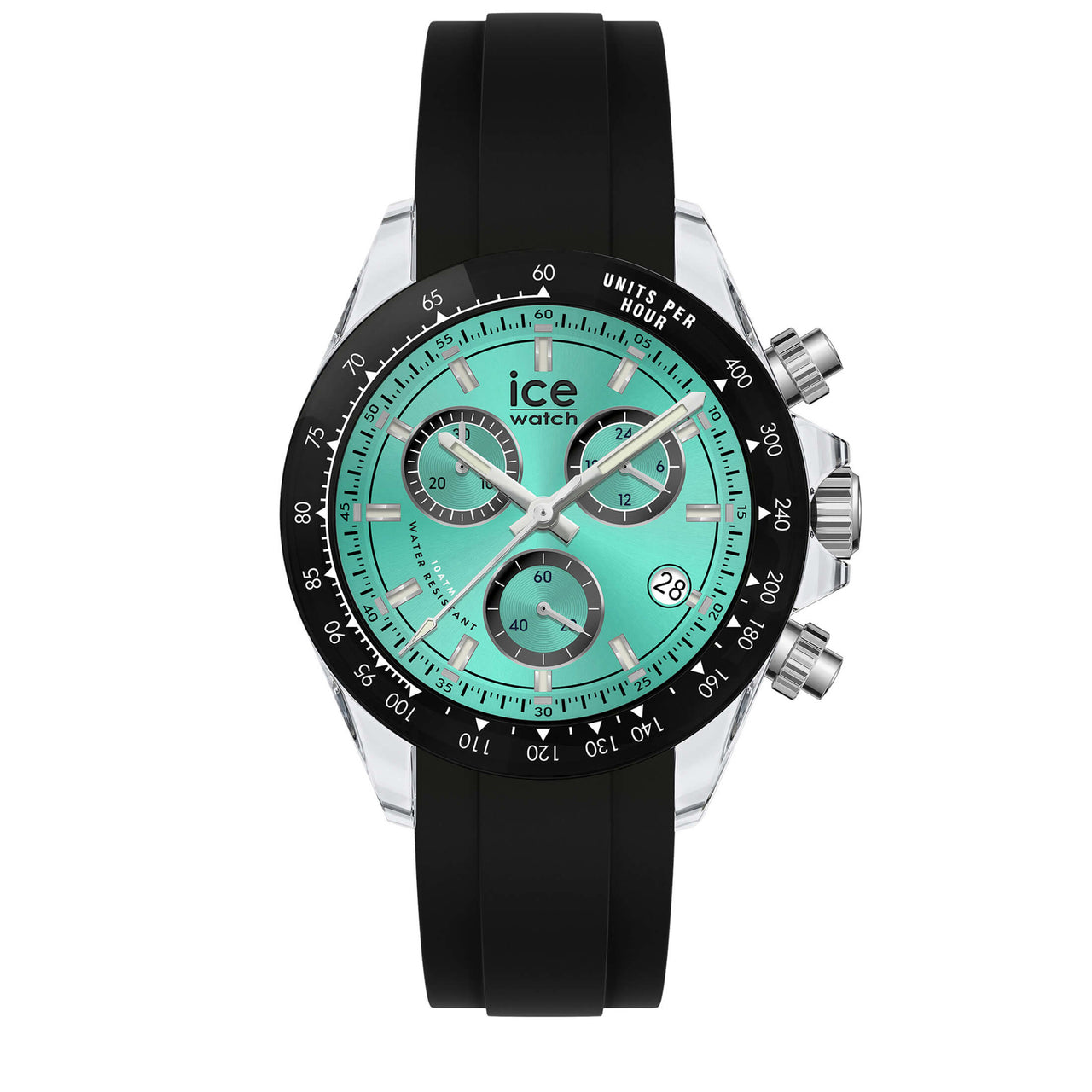 Ice Watch 025633 BEWATCH - Clear black turquoise - 41mm - CH