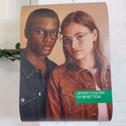 Benetton Zubehör Opt/Sun Double Sided Banner AW21 - Watchshop24.eu