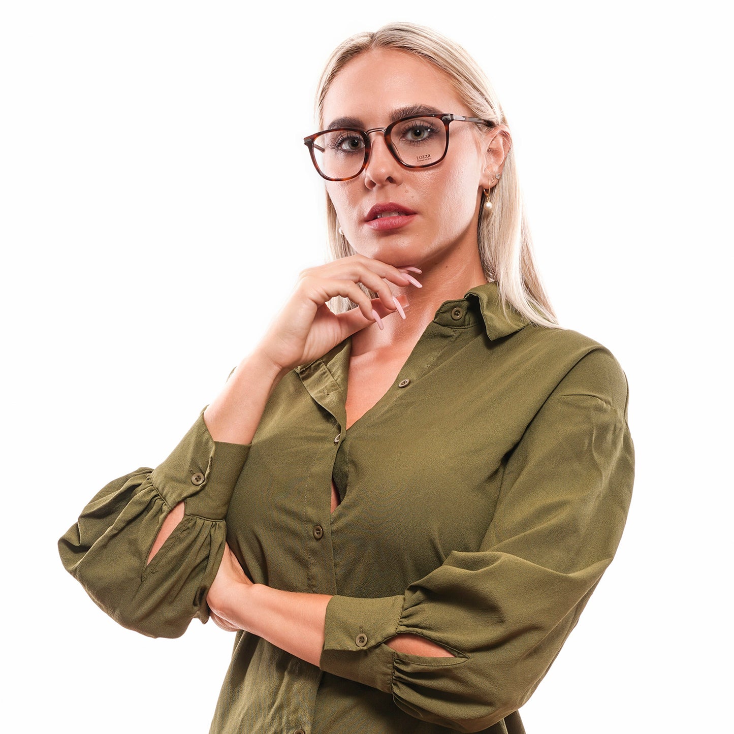 Lozza Brille VL4152 09AJ 50 Damen Herren