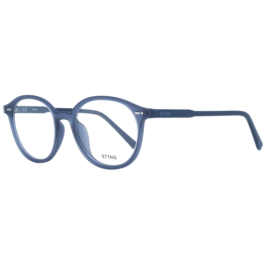 Sting Brille VST086 7H1M 51 Unisex Blau