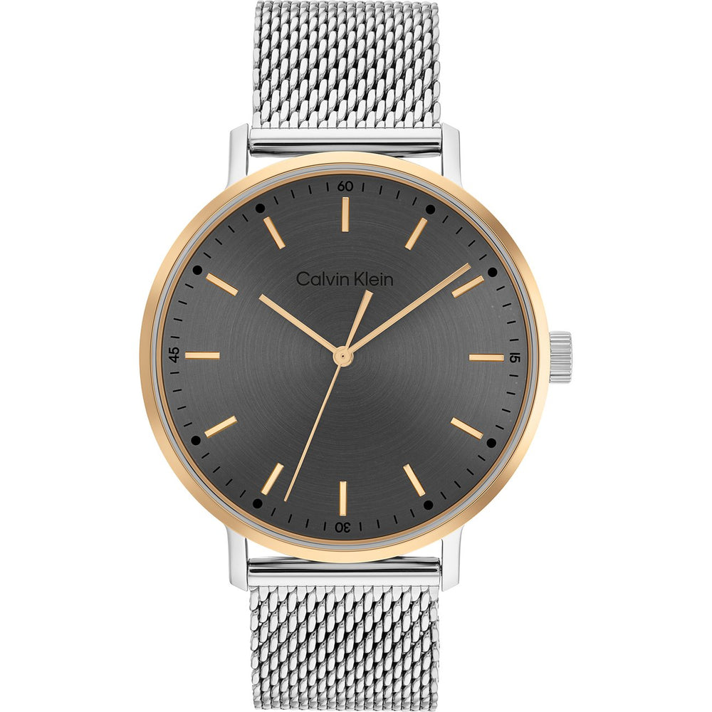 Calvin Klein 25200047 Modern Mesh Herrenuhr – Zeitloser Stil für den modernen Mann