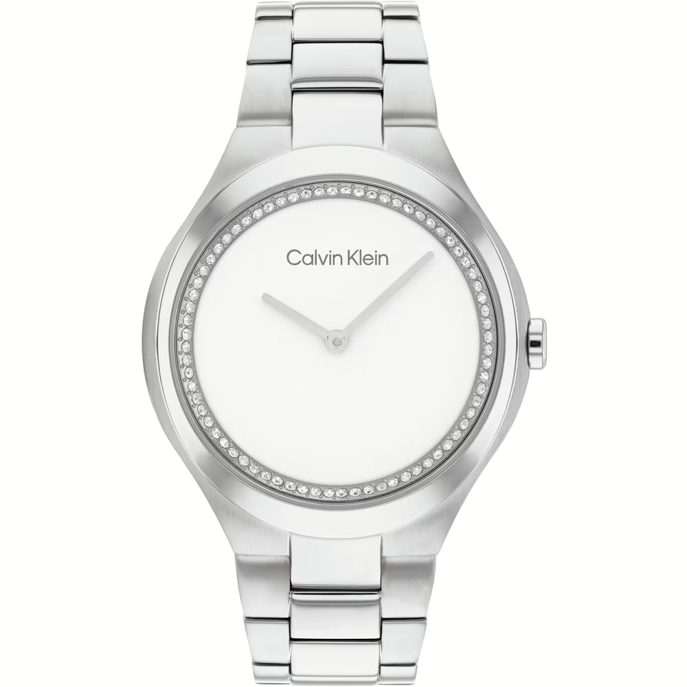 Elegante Calvin Klein 25200365 Frau Timeless Uhr für ein zeitloses Design