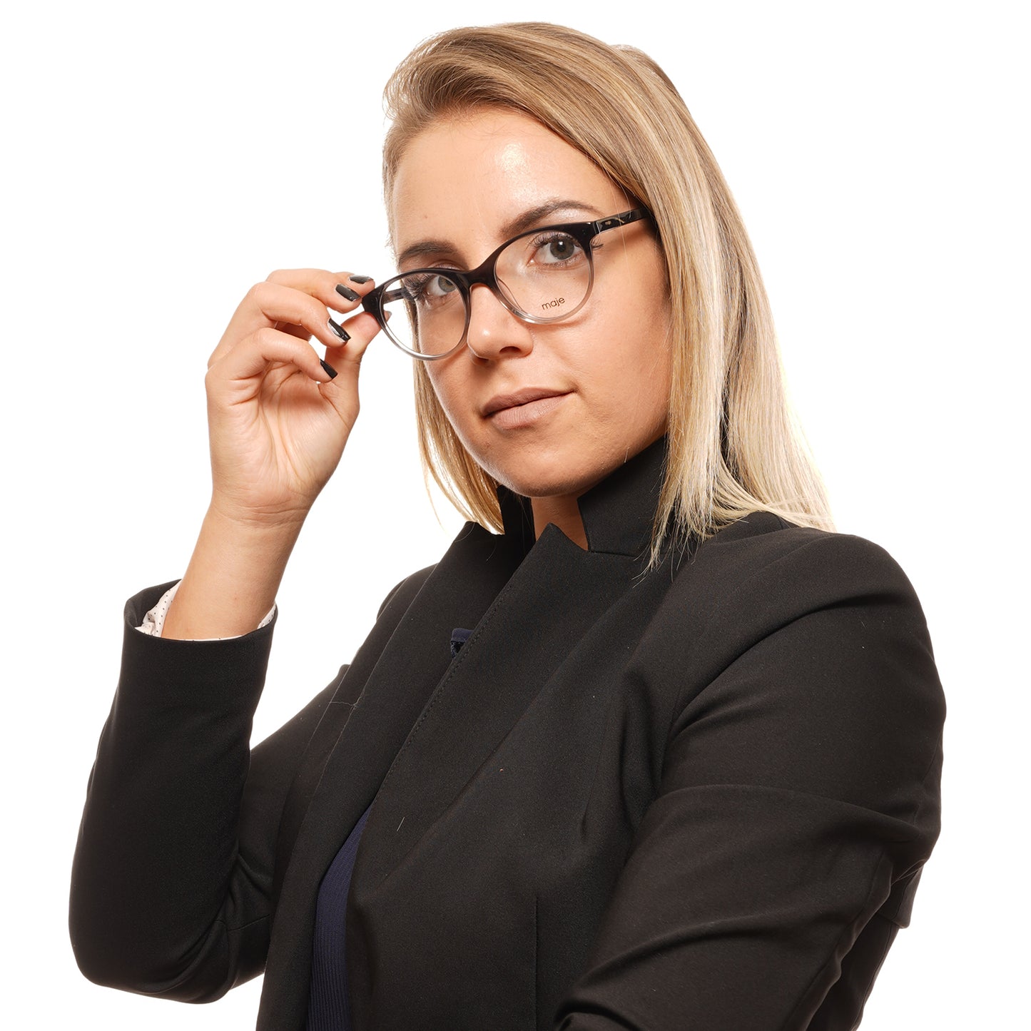 Maje Brille MJ1002 104 49 Damen Schwarz