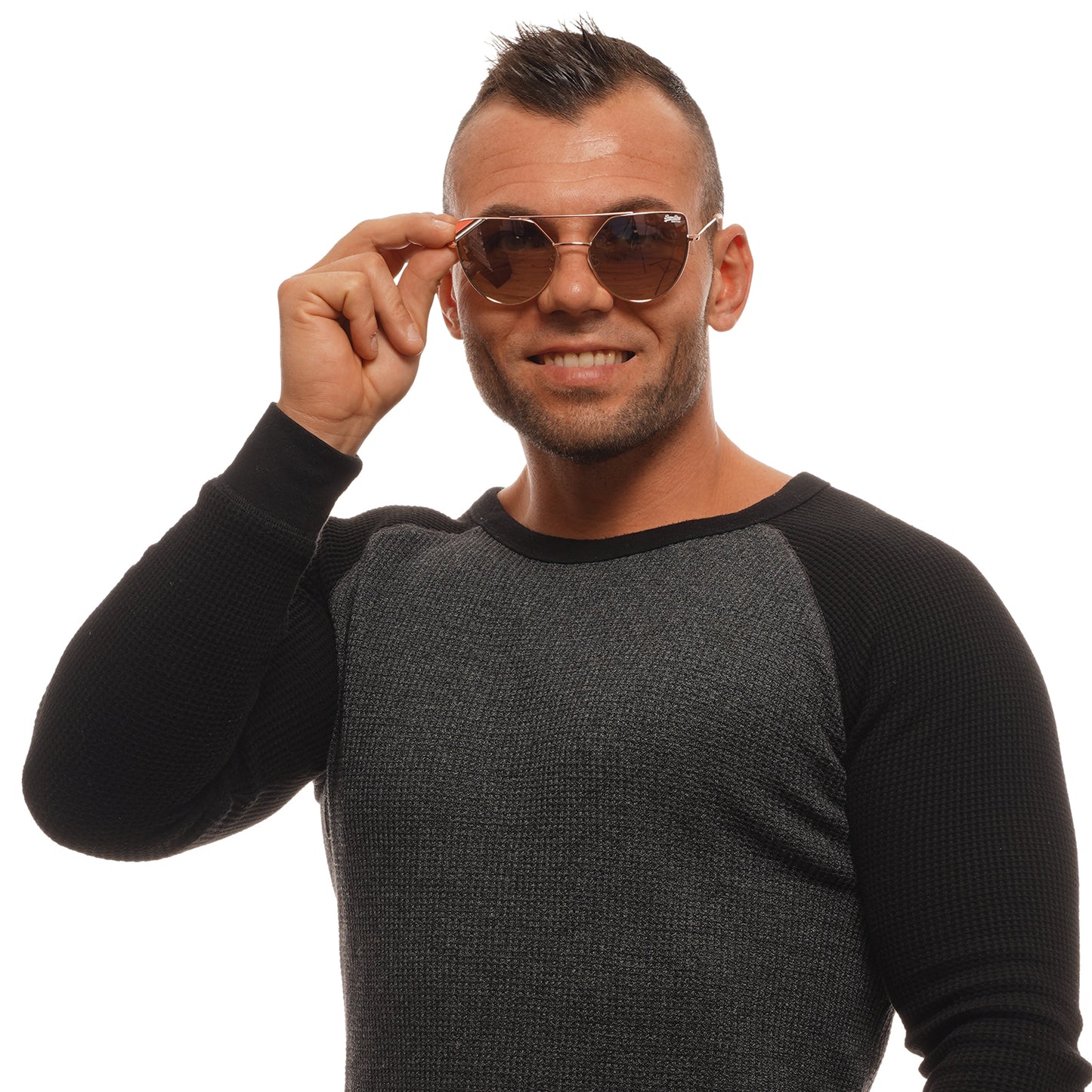 Superdry Sonnenbrille SDS Mikki 272 57 Unisex RosÃ© Gold