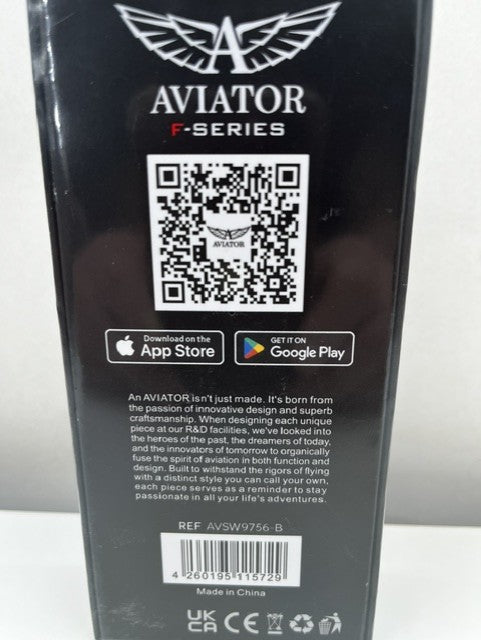Aviator Smartwatch AVSW9756-B – Intelligente Technik, die Ihr Leben Erleichtert