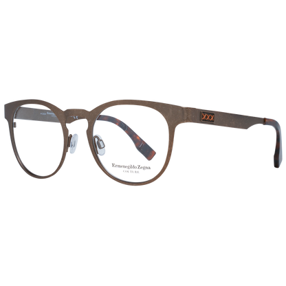Zegna Couture Brille ZC5003 48 034 Titan Herren Bronze