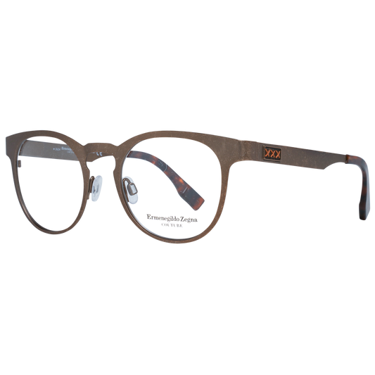 Zegna Couture Brille ZC5003 48 034 Titan Herren Bronze