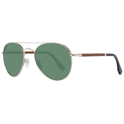 Zegna Couture Sonnenbrille ZC0002 56 28N Titan Herren RosÃ© Gold