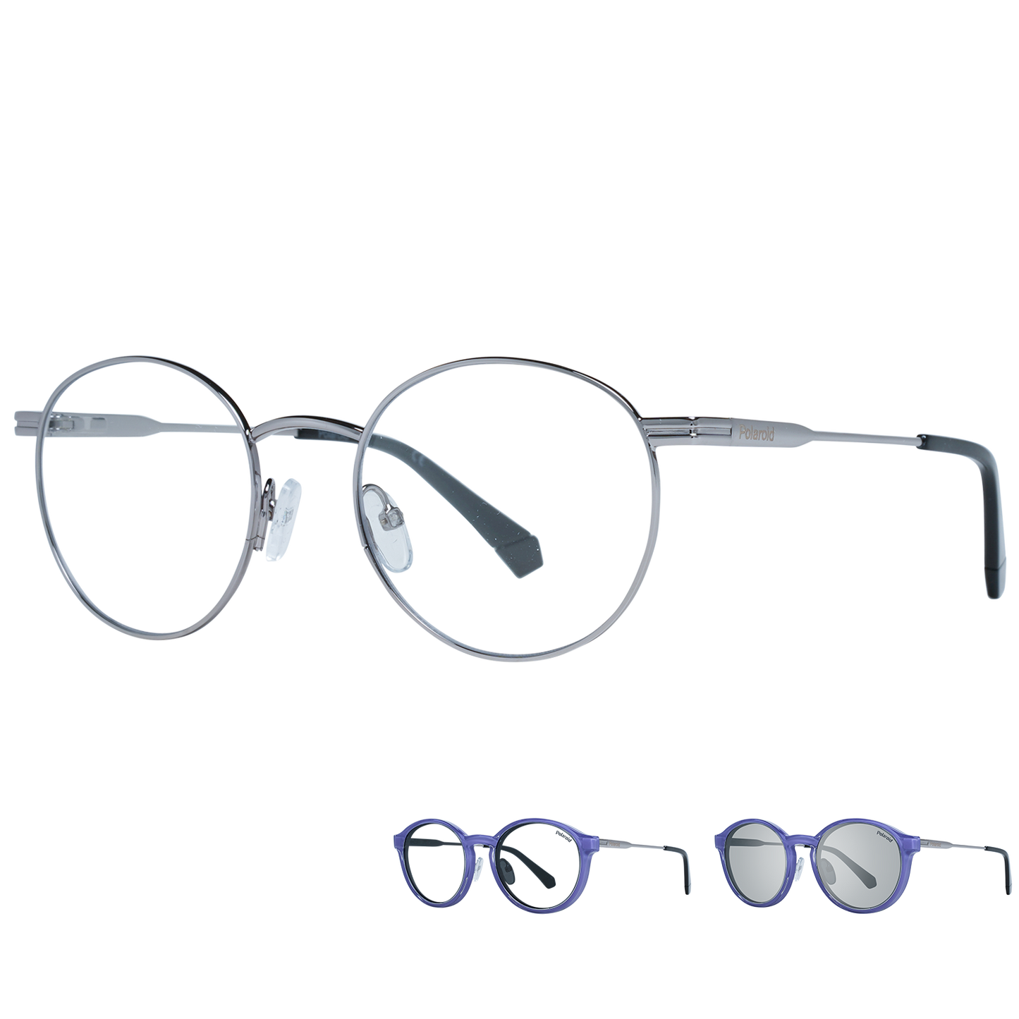 Polaroid Optical Frame PLD 6132/CS 6LB/M9 51 Sunglasses Clip