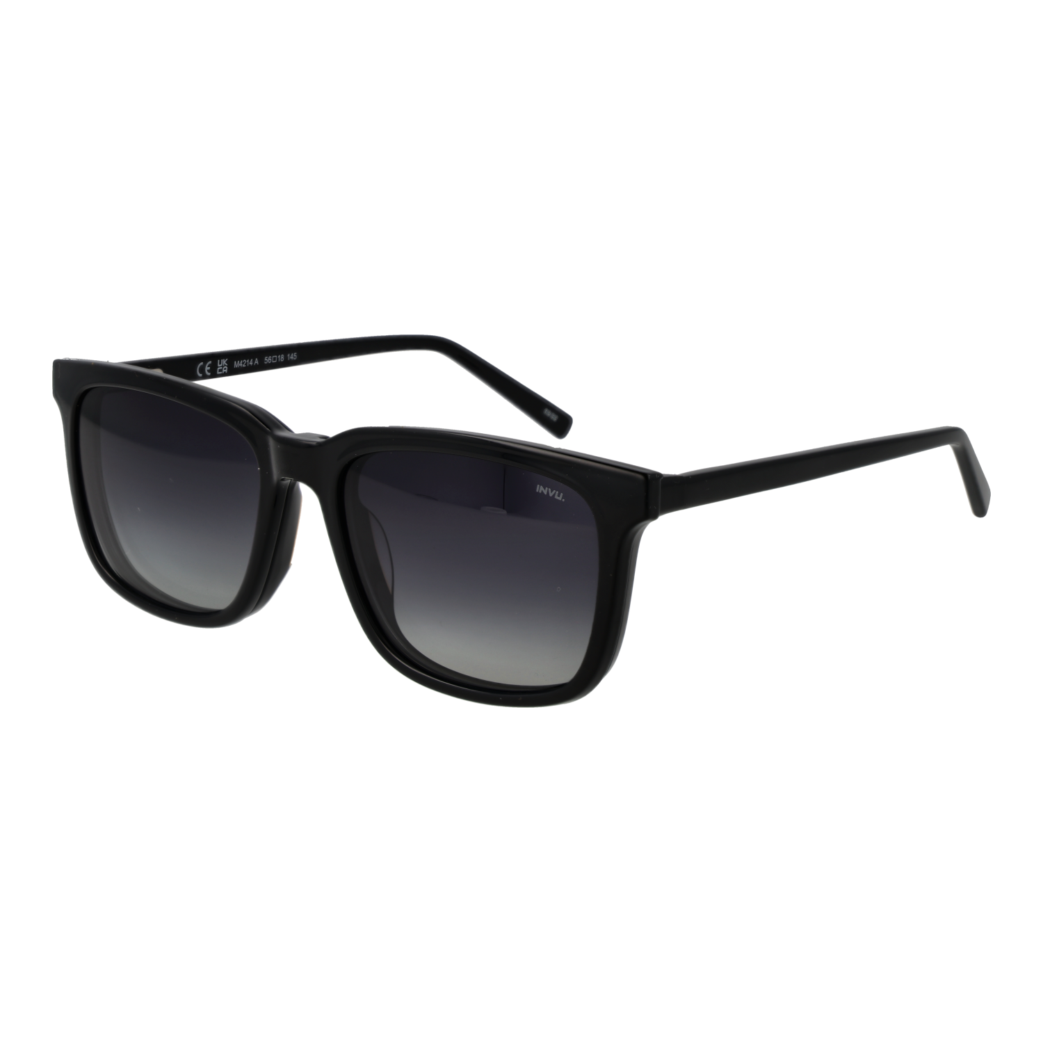 Invu Frames with Sunglasses-Clips M4214 A 56