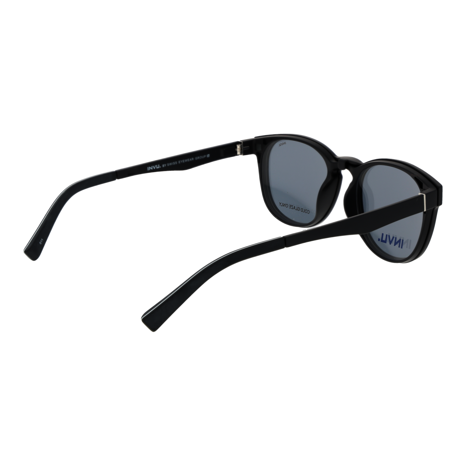 Invu Frames with Sunglasses-Clips M4103 AY 50