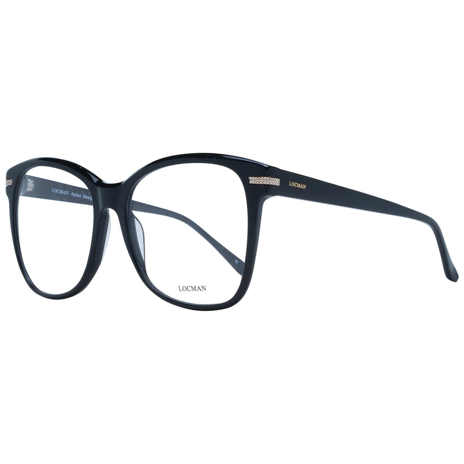 Locman Optical Frame LOCV018 BLK 57