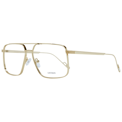Locman Optical Frame LOCV021 GLD 58