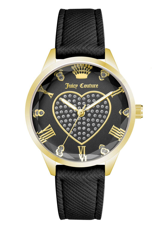 Juicy Couture Uhr JC/1300GPBK Damen Gold
