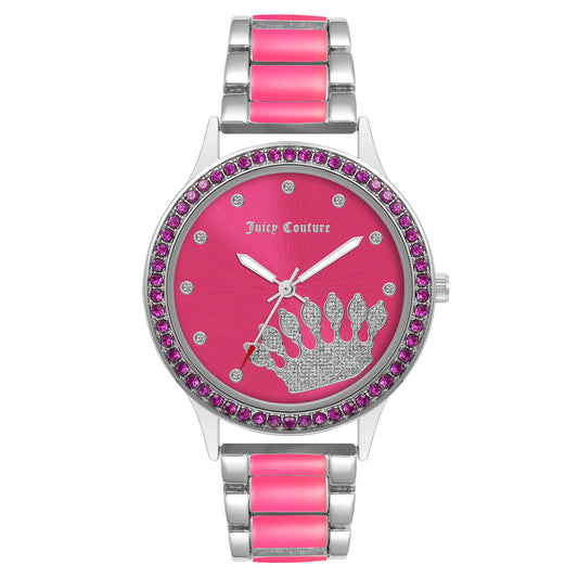 Juicy Couture Uhr JC/1335SVHP Damen Silber
